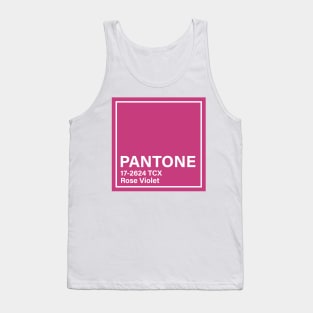 pantone 17-2624 TCX Rose Violet Tank Top